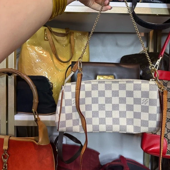 Louis Vuitton Damier Azur Eva - Picture 2 of 13